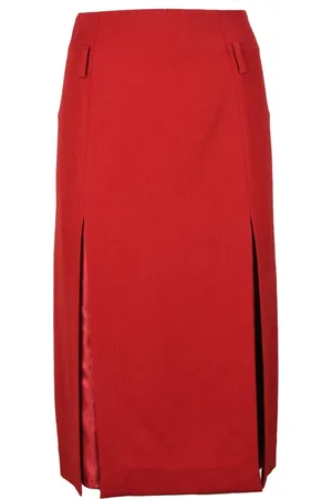 Victoria Beckham Dame, Skjørt, Rød, L