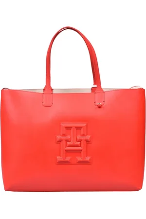 Tommy Hilfiger Dame, Vesker, Rød, ONE SIZE