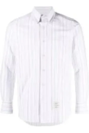Thom Browne Herre, Skjorter, Hvit, L