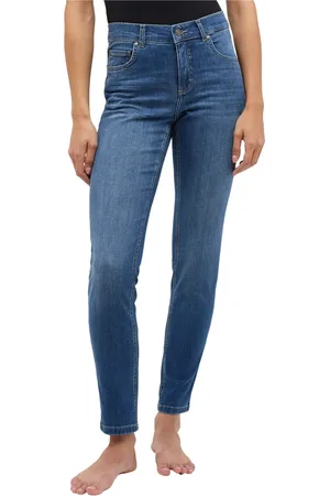 Angels Dame, Jeans, Blå, M L30