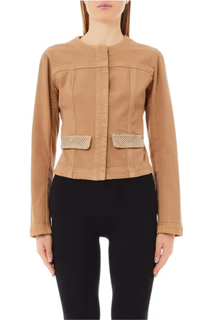 Liu Jo Dame, Jakker, Brun, L