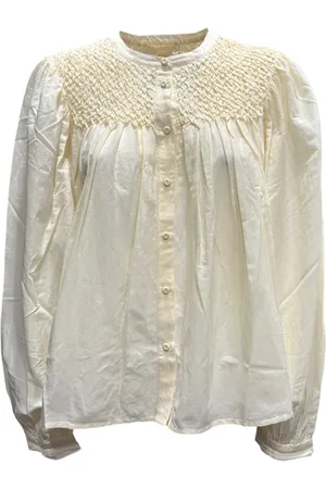 ULLA JOHNSON Dame, Bluser & Skjorter, Hvit, L