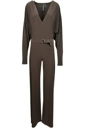 Norma Kamali Dame, Jumpsuits & Playsuits, Brun, M