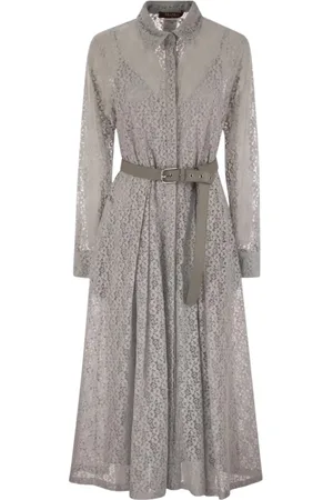 Max Mara Dame, Kjoler, Grå, S
