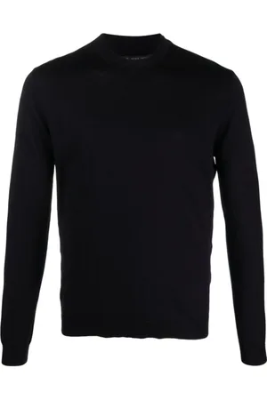 LOW BRAND Herre, Strikkevarer, Blå, 3XL