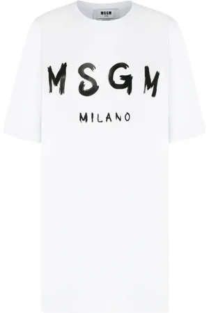 Msgm Dame, Kjoler, Hvit, S