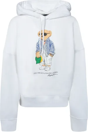 Ralph Lauren Dame, Gensere & Hettegensere, Hvit, M