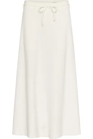 Soaked in Luxury Dame, Skjørt, Hvit, 2XL