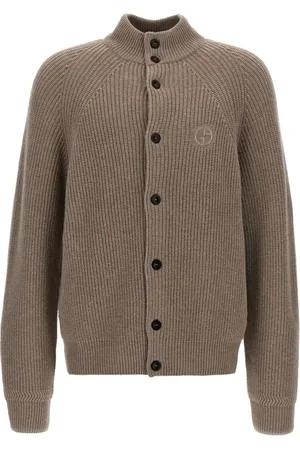 Giorgio Armani Herre, Strikkevarer, Brun, L