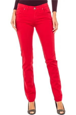 La Martina Dame, Jeans, Rød, W27