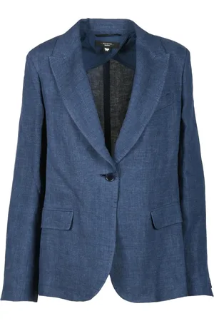 Max Mara Dame, Jakker, Blå, L