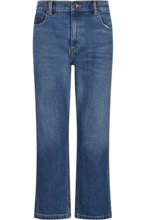 Tory Burch Dame, Jeans, Blå, W27