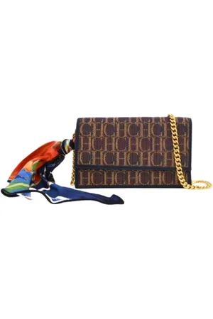 Carolina Herrera Dame, Vesker, Brun, ONE SIZE