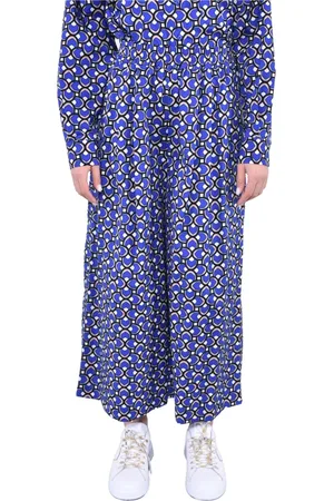 Max Mara Dame, Bukser, Blå, M