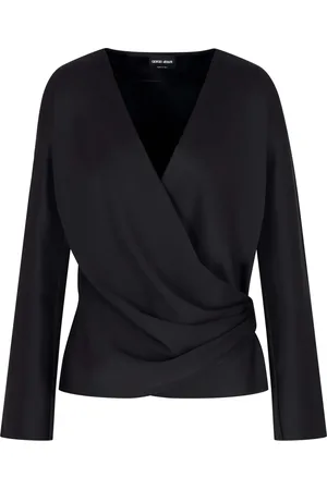 Giorgio Armani Dame, Bluser & Skjorter, Svart, M