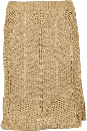 Alberta Ferretti Dame, Skjørt, Gul, S
