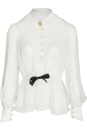 Giambattista Valli Dame, Bluser & Skjorter, Hvit, S
