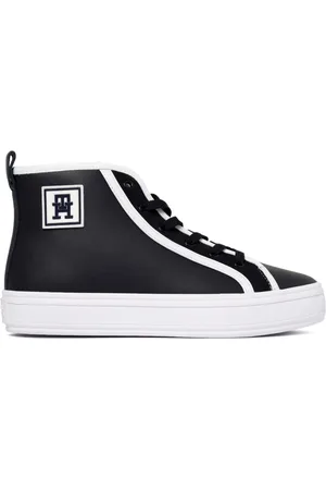 Tommy Hilfiger Dame, Sko, Svart, 40 EU