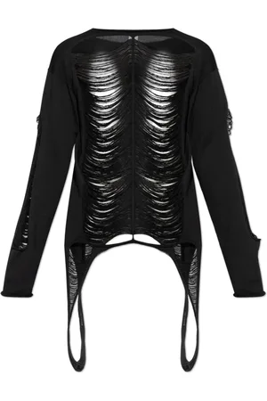 Rick Owens Herre, Strikkevarer, Svart, S