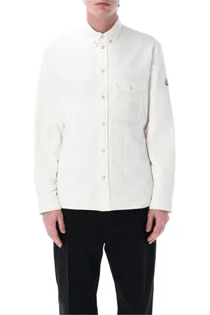 Moncler Herre, Skjorter, Hvit, XL