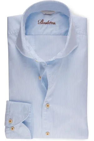 Stenströms Herre, Skjorter, Blå, 2XL