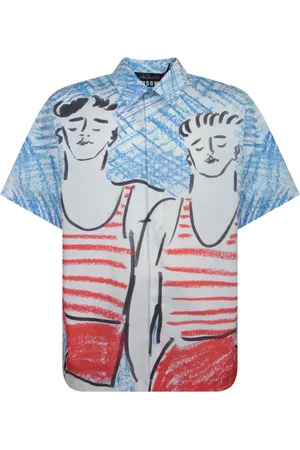 Msgm Herre, Skjorter, Flerfarget, L