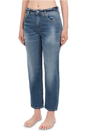 DEPARTMENT FIVE Dame, Jeans, Blå, W32