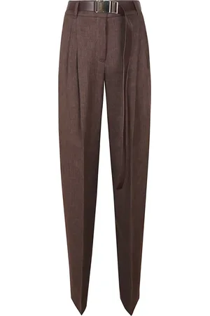 Max Mara Dame, Bukser, Brun, S