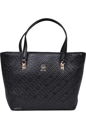 Tommy Hilfiger Dame, Vesker, Svart, ONE SIZE