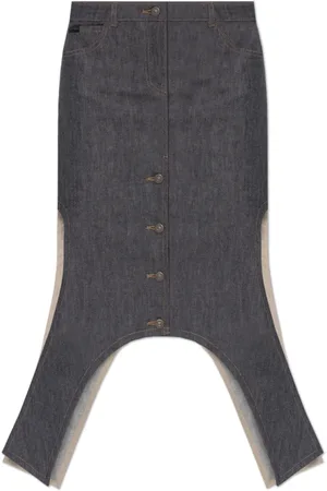 Courrèges Dame, Skjørt, Blå, W27