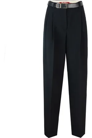 Max Mara Dame, Bukser, Svart, S