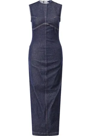 Sportmax Dame, Kjoler, Blå, S