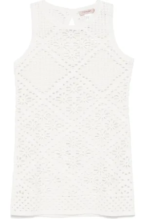 Twin-Set Dame, Kjoler, Hvit, L