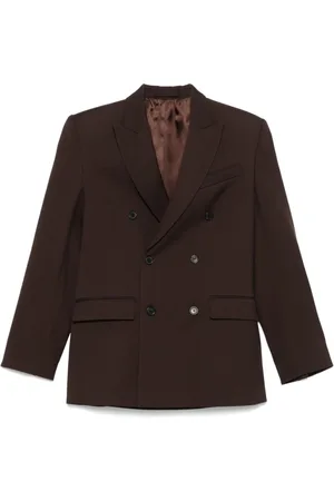 WARDROBE.NYC Dame, Jakker, Brun, S