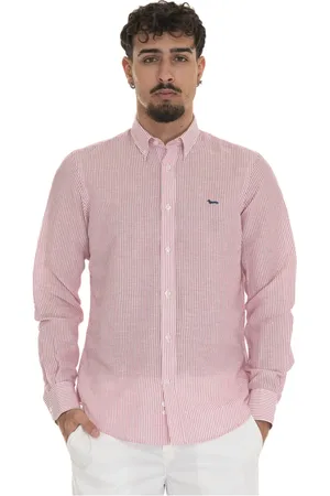 HARMONT&BLAINE Herre, Skjorter, Rød, XL