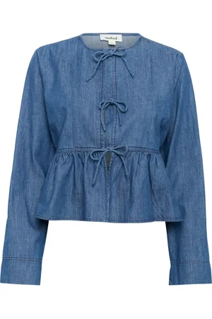 Soaked in Luxury Dame, Bluser & Skjorter, Blå, XS