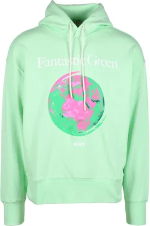 Msgm Herre, Gensere & Hettegensere, Grønn, L