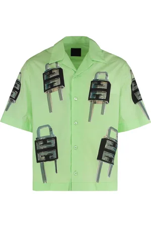 Givenchy Herre, Skjorter, Grønn, L