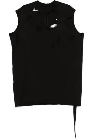 Rick Owens Herre, Topper, Svart, M