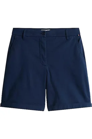 Tommy Hilfiger Dame, Shorts, Blå, 3XS
