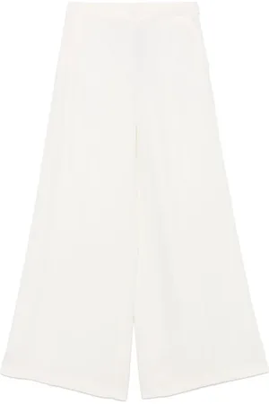 Twin-Set Dame, Bukser, Hvit, L