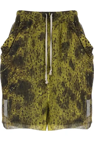 Rick Owens Herre, Shorts, Grønn, M