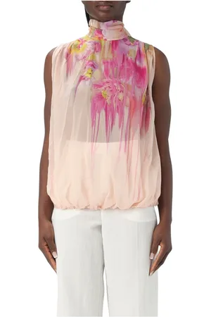 BLUMARINE Dame, Bluser & Skjorter, Rosa, M