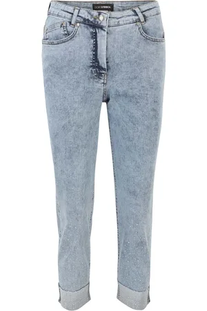 DORIS S Dame, Jeans, Blå, XL