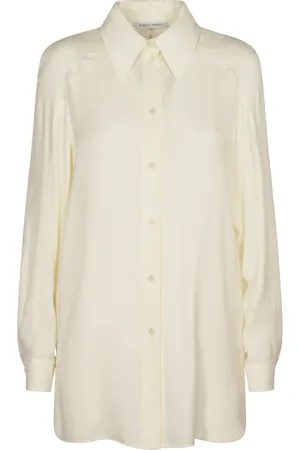 Alberta Ferretti Dame, Bluser & Skjorter, Hvit, XS