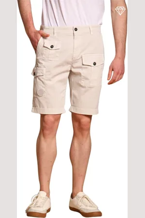 Masons Herre, Shorts, Hvit, XL