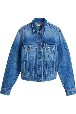 Tommy Hilfiger Dame, Jakker, Blå, L