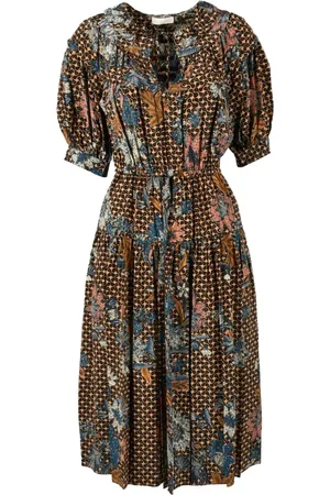 ULLA JOHNSON Dame, Kjoler, Flerfarget, L