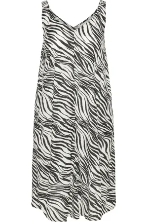 Kaffe Dame, Kjoler, Svart, 2XL