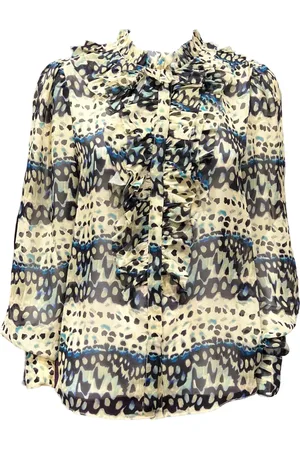 ULLA JOHNSON Dame, Bluser & Skjorter, Flerfarget, S